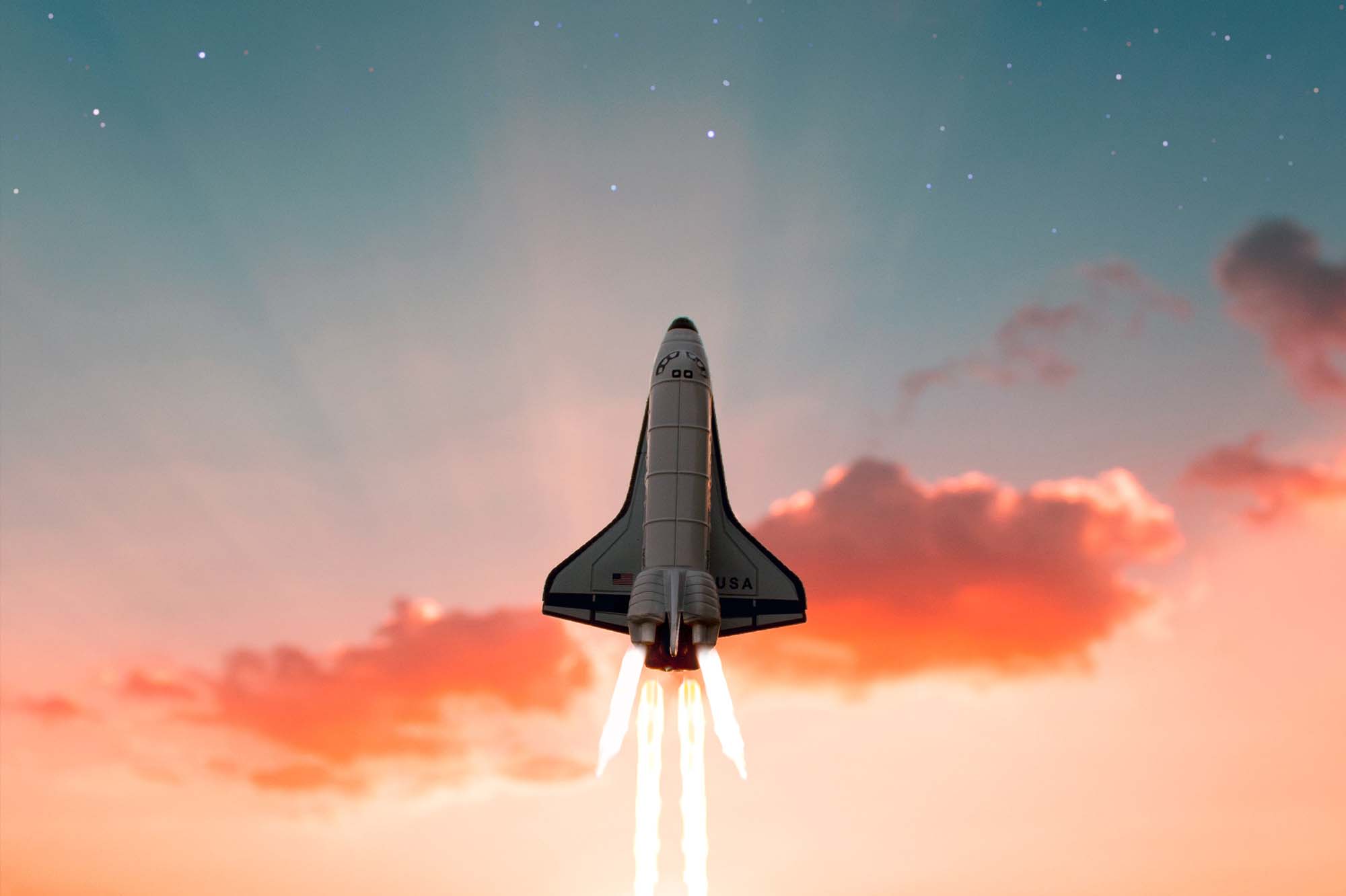 Brand Rocket into space